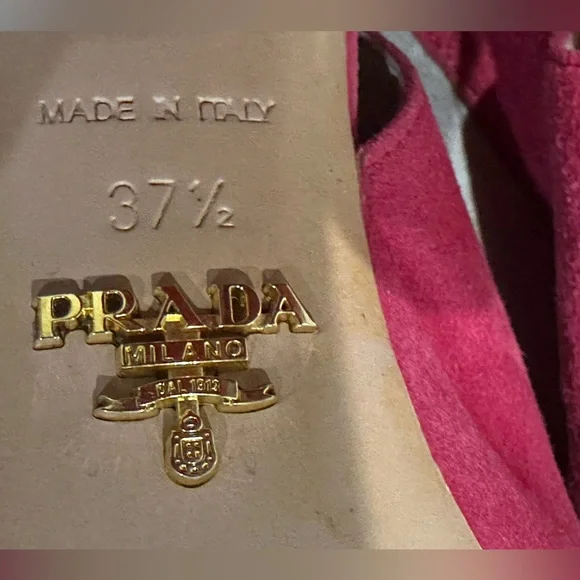 PRADA peep toe heels - Picture 10 of 10